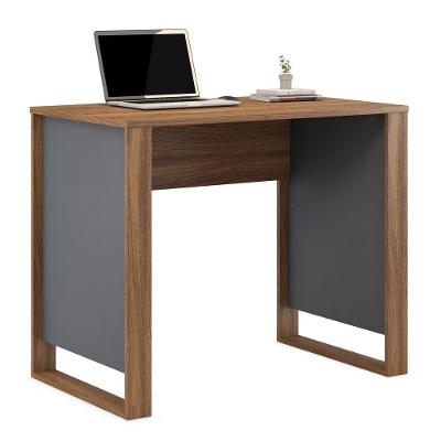 Mesa Para Computador Office Morada Amêndola Grafito 29500