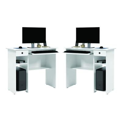 Conjunto Mesa De Computador Afrodite Branco