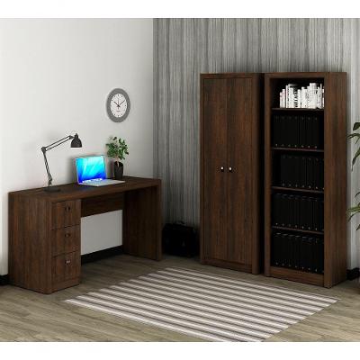Conjunto Escritorio Completo 3 Peças Cj5 Rustico Rustico