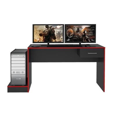 Escrivaninha Gamer Preto/vermelho Artely Preto/vermelho