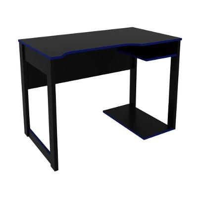 Mesa Gamer Tecnomobili Me4161 Preto/Azul - Tecno Mobile