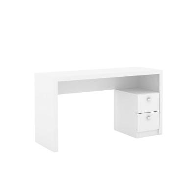 Mesa Escritório 2 Gavetas Me4130 Branco - Tecnomobili