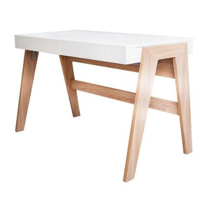 Mesa Para Computador Escrivaninha Trend 2 Gavetas Hanover/off White
