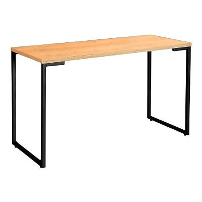 Mesa Escrivaninha 90Cm Para Escritório Industrial Nature