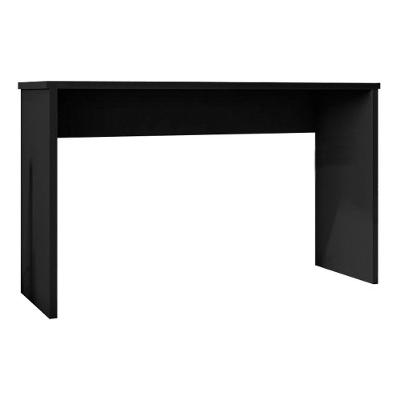 Mesa para Escritório Home Office sem Gaveta Emma Preto
