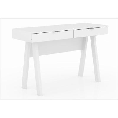 Mesa para Escritório 2 Gavetas Me4128 Branco