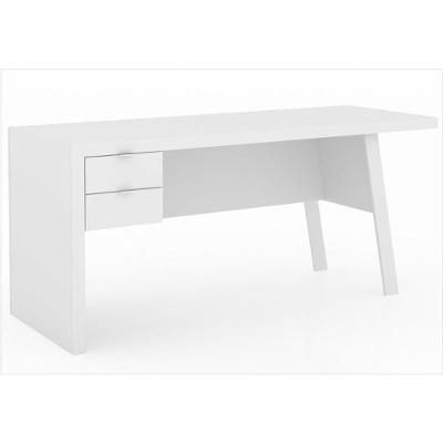 Mesa para Escritório com 02 Gavetas Me4122 Branco
