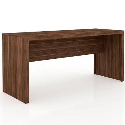Mesa para Home Office 163cm Me4109 Nogal Tecno Mobili