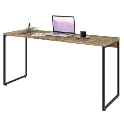 Mesa De Escritório Escrivaninha 150Cm Dynamica Industrial C08 Carvalho
