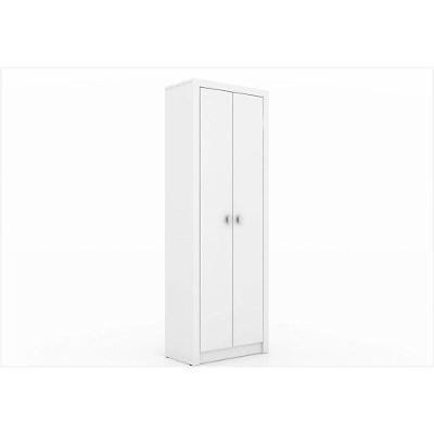 Armário De 171,5 Cm Para Home Office 02 Portas Me4105 Branco