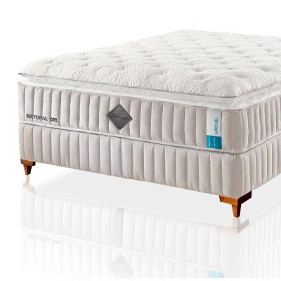 Colchão De Látex Qgel Com Cobre Box King 193x203cm