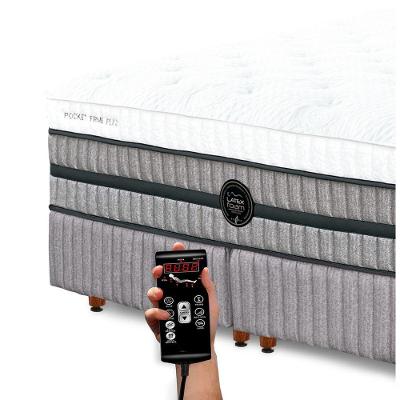 Colchão De Látex Firme Plus Box E Kit Spa King 193x203cm
