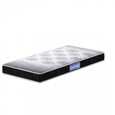 Colchão Solteiro Espuma D23 78x188x12cm Preto C/Branco