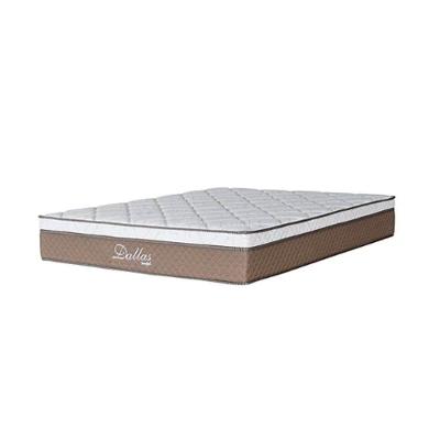 Colchão Umaflex Casal Dallas 158x198x30cm Marrom/branco