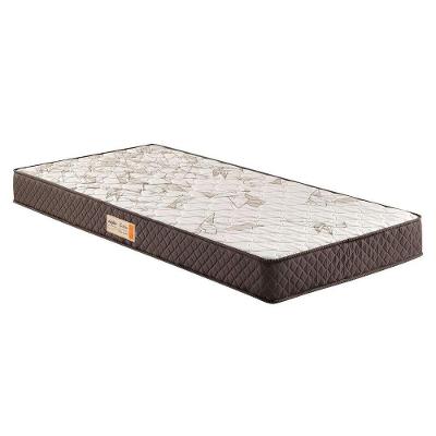 Colchão Ecoflex Ecoline D23 88x188x14cm Com Tecido Bordado Em Malha Floral