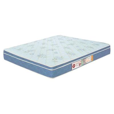Colchão Casal Sleep Max Espuma D45 138X188X25Cm Branco/Azul - Castor