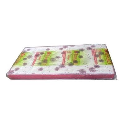 Colchão Solteiro Valência Espuma D20 88X188X14 Topázio Estampado Vermelho
