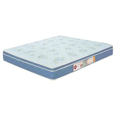 Colchão Casal Sleep Max Espuma D45 138X188X25Cm Branco/Azul - Castor