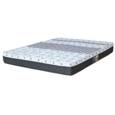 Colchão Casal King Mola Class Bonnel New Euro 180x200x25cm Branco/cinza - Castor