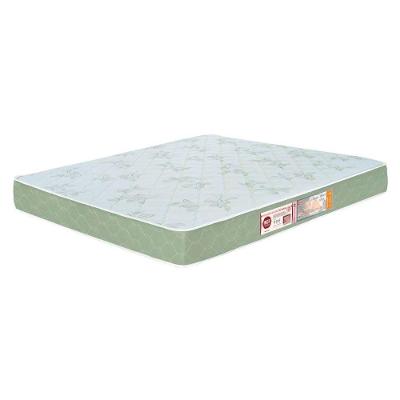 Colchão Casal Queen Sleep Max Espuma D33 158X198X15Cm Branco/Verde - Castor