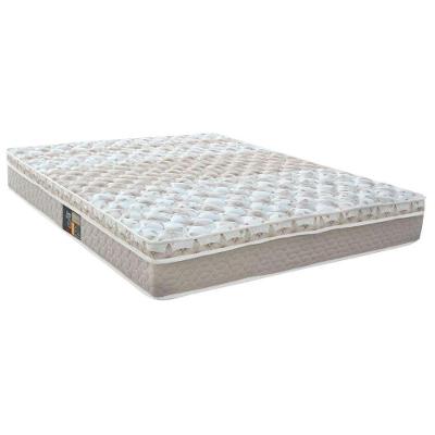 Colchão Casal Mola Class Pocket Euro 138X188X25Cm Branco/Bege - Castor