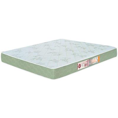 Colchão Casal Sleep Max Espuma D33 128X188X25Cm Branco/Verde - Castor