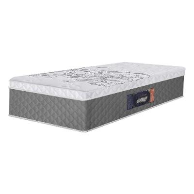 Colchão Solteiro Gazin 88x32x88cm - Densidade D45 Cr400a Cinza/branco