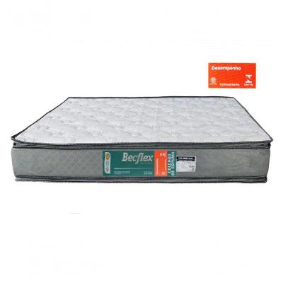 Colchão Espuma Solteiro Becflex Titan Diamond Pillow D80 kg/m³ 26cm altura. Semi-ortopédico. 0,78 x 1,88 x 0,26.
