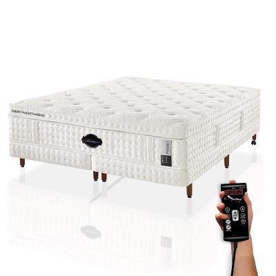 Colchão Pocket Medio Plus Box/Kit Spa Medida Queen 158X198Cm