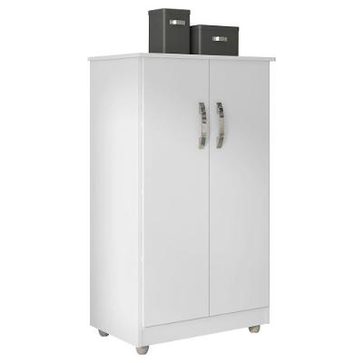 Armário Organizador Multiuso Rosana 2 Portas Branco