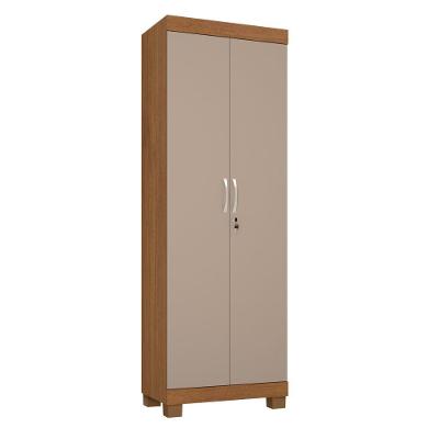 Armário Multiuso Mucuri 2 Portas Jcm Movelaria Cinamomo/Off White