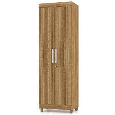 Armário Multiuso Cozinha Lavanderia 2 Portas Aline V02 Nature/brisa - Mpozenato