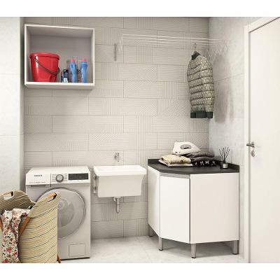 Lavanderia Suprema 2 Peças Branco Polar Branco Polar