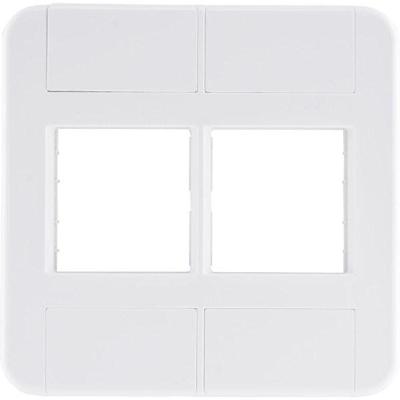 Placa 4 Postos 4X4 Tramontina Tablet Branca