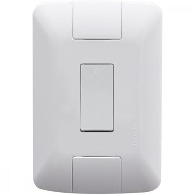 Conjunto 4x2 com 1 Interrup Bipolar Simples 10A 250V