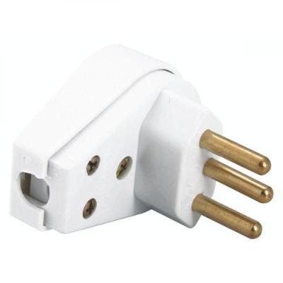 Plugue Angular 2p 20 A 250 V Branco Tramontina