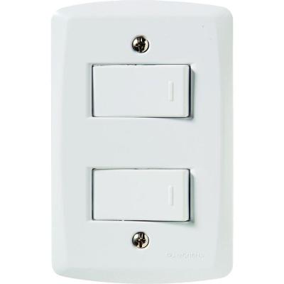 1 Interruptor Simples 10 A 250v e 1 Interruptor