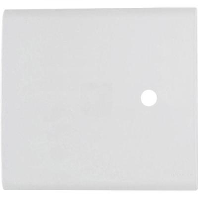 Placa com 1 Furo 4x4 9,5 Mm Tramontina Liz Branca