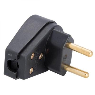 Plugue Angular 2p 20 A 250 V Tramontina Preto