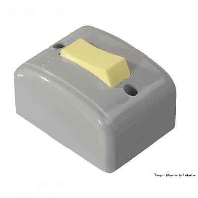 Interruptor Ext Ie Simples Mec-Tronic-30005 C/10Pcs