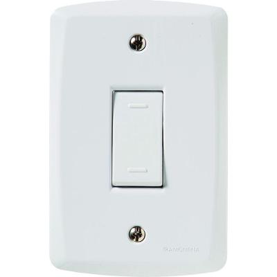 1 Interruptor Paralelo 10 A 250v Lux2 Branco