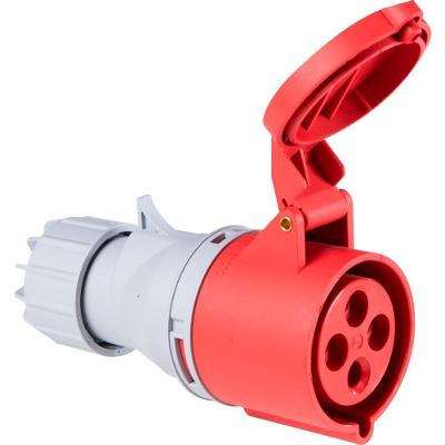 Tomada de Acoplamento Industrial 3p+t 32 A 380-415 Vca 6 H