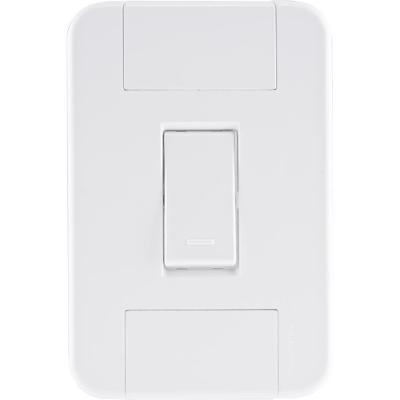 1 Interruptor Simples 10 A 250v Tablet Branco