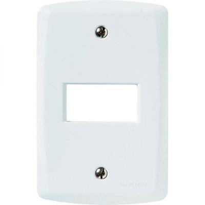 Placa Horizontal 1 Posto 4x2 Tramontina Lux² Branca