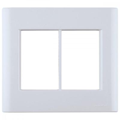 Placa 6 Postos 4x4 Tramontina Giz Branca