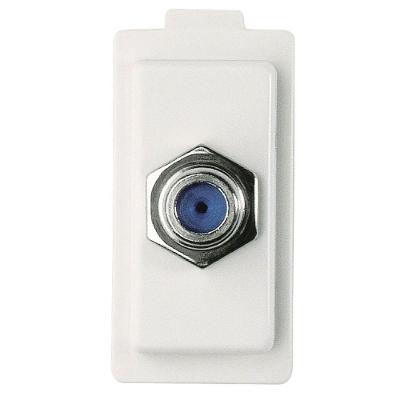 Módulo Tomada Tv/sat Coaxial Direta Cor Branco Tramontina