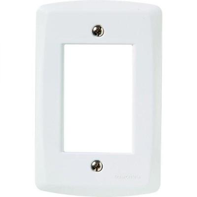 Placa 3 Postos 4x2 Tramontina Lux² Branca