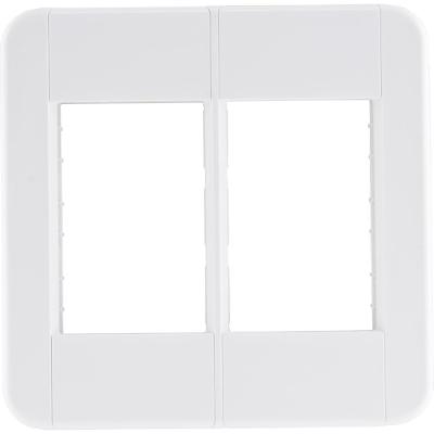 Placa 6 Postos 4x4 Tramontina Tablet Branca