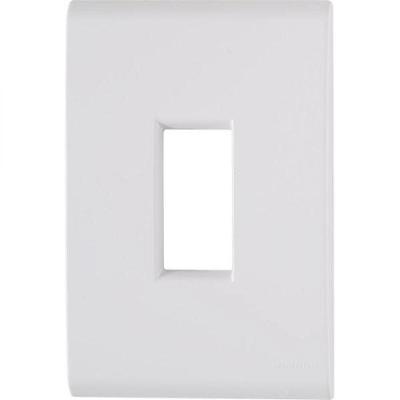Placa 1 Posto Vertical 4x2 Tramontina Liz Branca