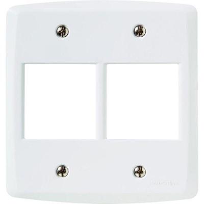 Placa 4 Postos 4x4 Tramontina Lux² Branca